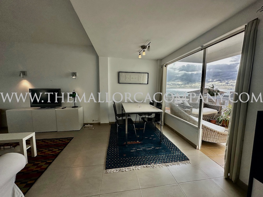 Cozy apartment with terrace and sea views in Cala Mayor